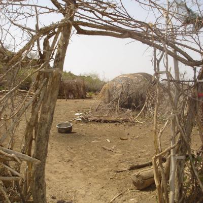 Entree Dans Enclos Habitation Afar Entree Dans Enclos Habitation Afar