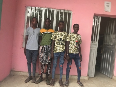4 nouveaux élèves au collège d'Awash